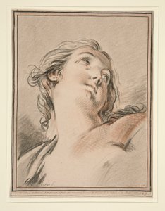 女性の頭 作： Gilles Demarteau