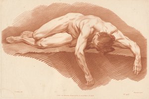 アカデミー (457) 作： Gilles Demarteau, the Elder after Carle Van Loo