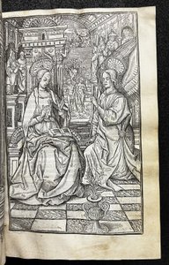ローマ時祷書（Heures a lusaige de Romme） 作： Gilles Hardouyn