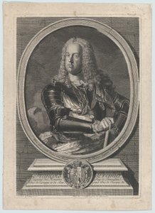 フランシス 1 世の肖像 1745年。 作： Gilles Jacques Petit