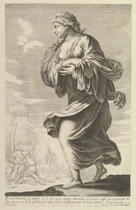パンテウス、1647年。クリエイター：ジル・ルスレ、アブラハム・ボッセ。 作： Gilles Rousselet and Abraham Bosse