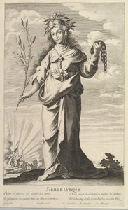 リビアのシビル、カリフォルニア州。 1635. 作成者: ジル・ルスレ、エイブラハム・ボッセ。 作： Gilles Rousselet and Abraham Bosse