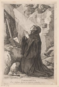 聖ベネディクト 作： Gilles Rousselet
