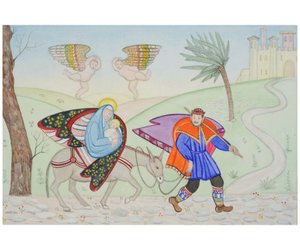 エジプトへの飛行、2005年（紙にトイレ）