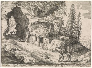トビアスと大天使ラファエルのいる風景 作： Gillis Peeters (I)