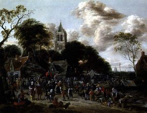 マーケットデー 作： Gillis Rombouts