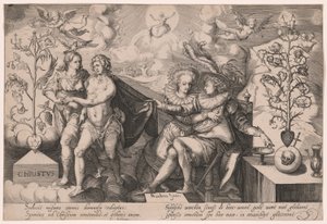 良い木と堕落した木の寓話 作： Gillis van Breen