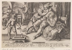 スケベな生活のシーン 作： Gillis van Breen
