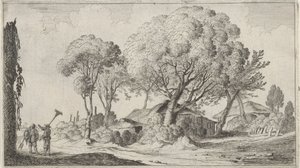 木々に囲まれた農場 十二の風景（連載タイトル） 作： Gillis van Scheyndel (I)