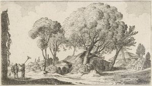 木々に囲まれた農場 十二の風景（連載タイトル） 作： Gillis van Scheyndel (I)