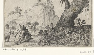 羊飼いの少年 風景（シリーズタイトル） 作： Gillis van Scheyndel (I)