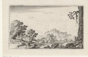河川景観 風景（シリーズタイトル） 作： Gillis van Scheyndel (I)