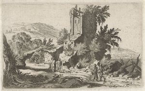廃墟のハイカー 六景（連載タイトル） 作： Gillis van Scheyndel (I)