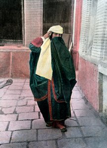 ペルシャの女性の伝統的な衣装、c1890。