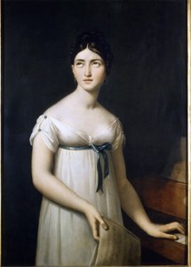 ジウディッタ・パスタ（1797-1865）。セランジェリによる絵画。19世紀初頭スカラ座の美術館 作： Gioacchino Giuseppe Serangeli