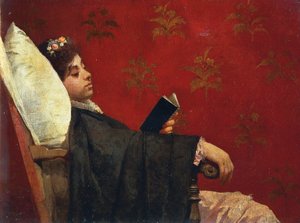 ジオアッキーノ・トーマの「The Reader」。 作： Gioacchino Toma