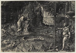 エゼキエルの幻視 1554年