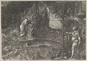 生命の寓話、1561年。 作： Giorgio Ghisi