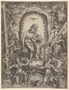 トリニティ、1576。 作： Giorgio Ghisi