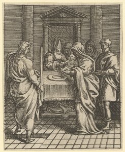 Virgin of Sorrows：The Temple in the Temple、9つの周囲の区画の1つ...、1575年まで。 作： Giorgio Ghisi