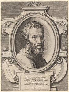 ミケランジェロ・ブオナローティ 作： Giorgio Ghisi, after Marcello Venusti