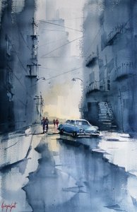 クラシックカー・シティ・レイン 作： 