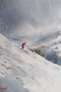 ダウンヒルスキーの冒険 作： 