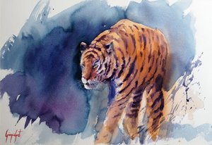 威風堂々たる虎の歩み 作： 