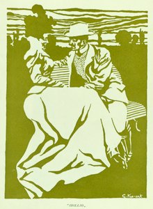 Novissimaに掲載されたIdyll 作： Giorgio Kienerk