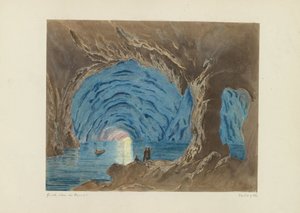 カプリ島の青の洞窟 グロッテ・ブルー・ド・カプリ！ (アイテムのタイトル) 作： Giorgio Sommer (attributed to)