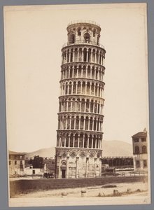 ピサの塔 作： Giorgio Sommer (attributed to)