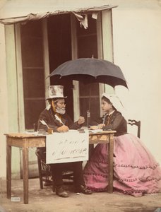 1865-1870年、ナポリ、一般作家（写真） 作： ジョルジオの夏