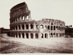 ローマのコロッセオ（フラヴィア円形競技場 作： Giorgio Sommer