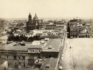 ポルタ・ヌォーヴァからパレルモを望む（イタリア・シチリア島） 写真：Giorgio Sommer 作： Giorgio Sommer