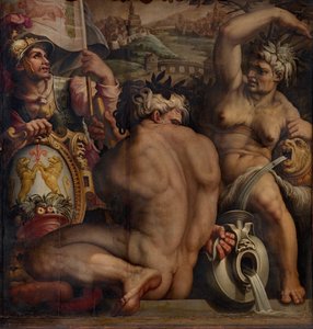 カセンティーノの寓意、1563-1565 作： Giorgio Vasari