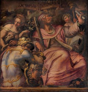チェルタルドの寓意、1563-1565 作： Giorgio Vasari