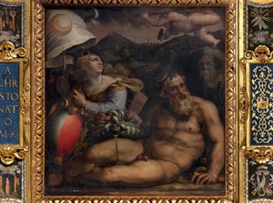 フィエーゾレの寓話 作： Giorgio Vasari