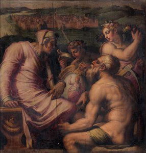 サンジョヴァンニヴァルダルノの寓話、1563-1565 作： Giorgio Vasari