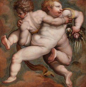 冬のアレゴリー。 作： Giorgio Vasari
