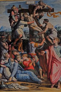 十字架から降ろされたイエス 作： Giorgio Vasari