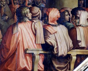 アントニオ・ジャコミニによるピサの戦いのための祈り 作： Giorgio Vasari
