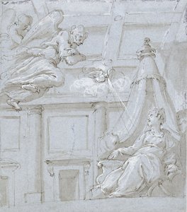 受胎告知 作： Giorgio Vasari