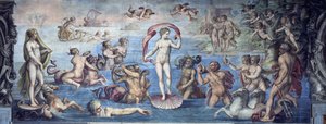 金星の誕生、1556-1557 作： Giorgio Vasari