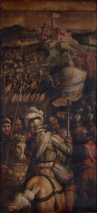 モナステロの要塞の占領、1563-1565 作： Giorgio Vasari