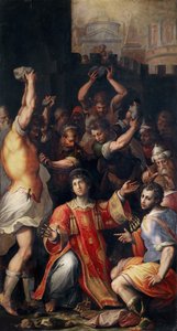 聖ステパノの殉教、1571年。 作： Giorgio Vasari
