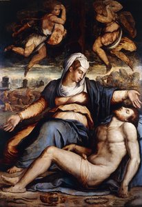 ピエタ、1542年 作： Giorgio Vasari