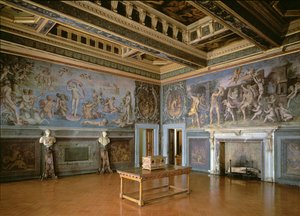要素のホール、1555 作： Giorgio Vasari