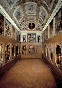 Studiolo di Francesco I、1572 作： Giorgio Vasari