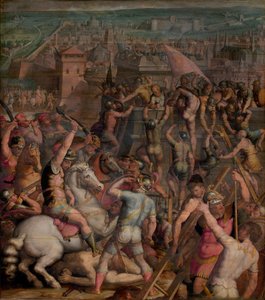 ミラノの占領、1555-1562 作： Giorgio Vasari