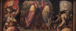 フィレンツェとフィエーゾレの連合、1563-1565 作： Giorgio Vasari